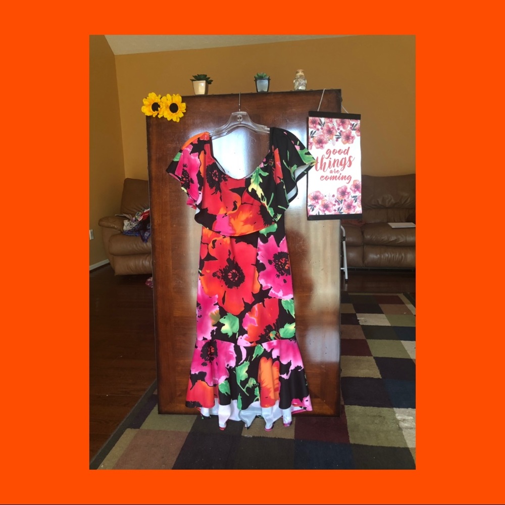 Women’s K Glam Floral Dress